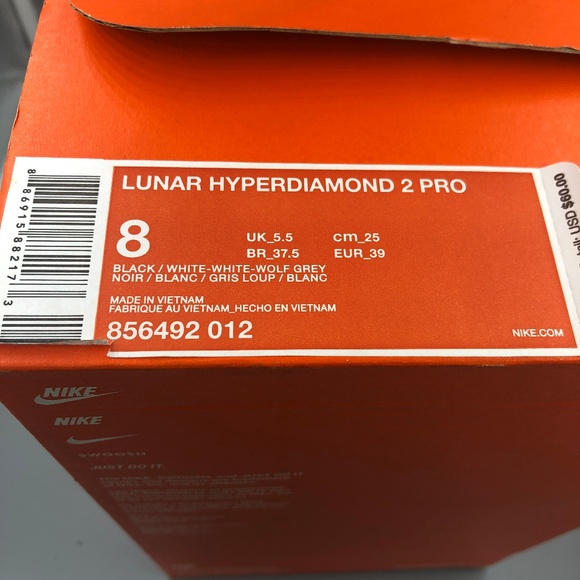 Nike Lunar Hyperdiamond 2 Pro Softball Cleats - Picture 4 of 4